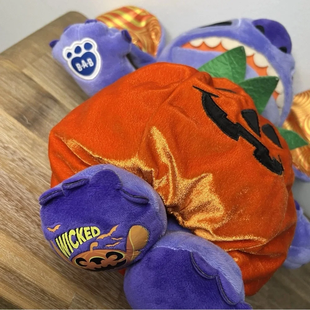 Build a Bear Halloween Stitch Wicked Mischief Disney‎ with PumpkinOutfit
